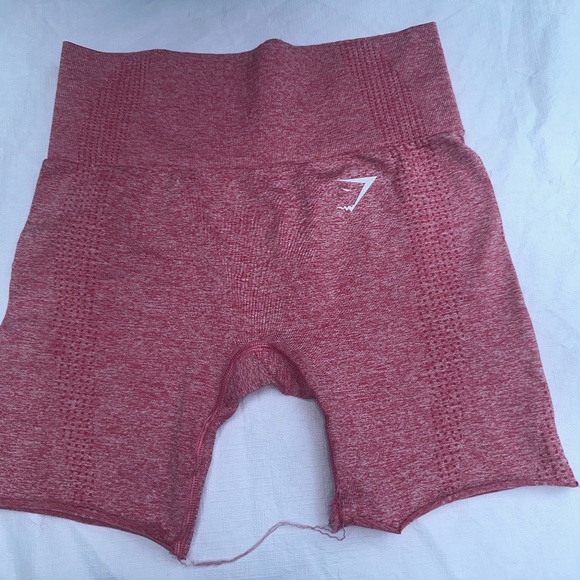 Gymshark Pink Shorts ~ Cut off from Leggings. - Picture 1 of 4